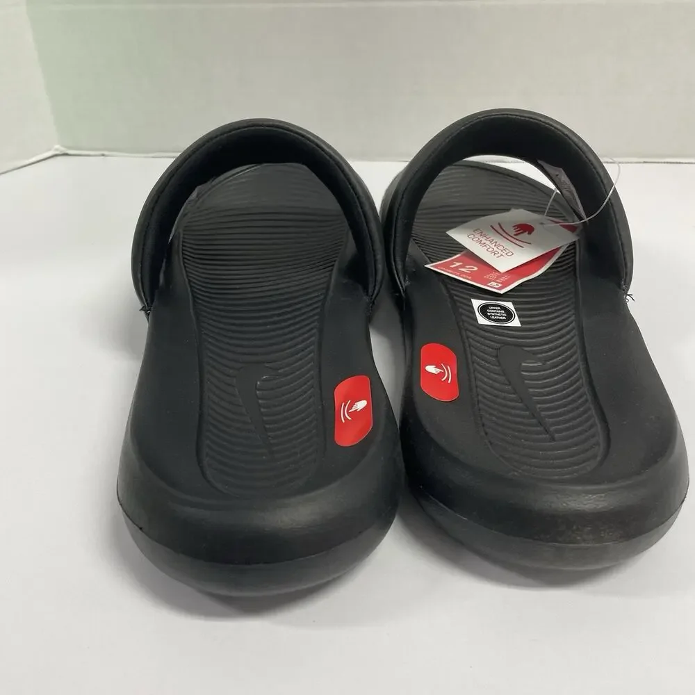 Nike Victori One Slides Black Red CN9675 004 Size 12 Sandal Summer House Slipper